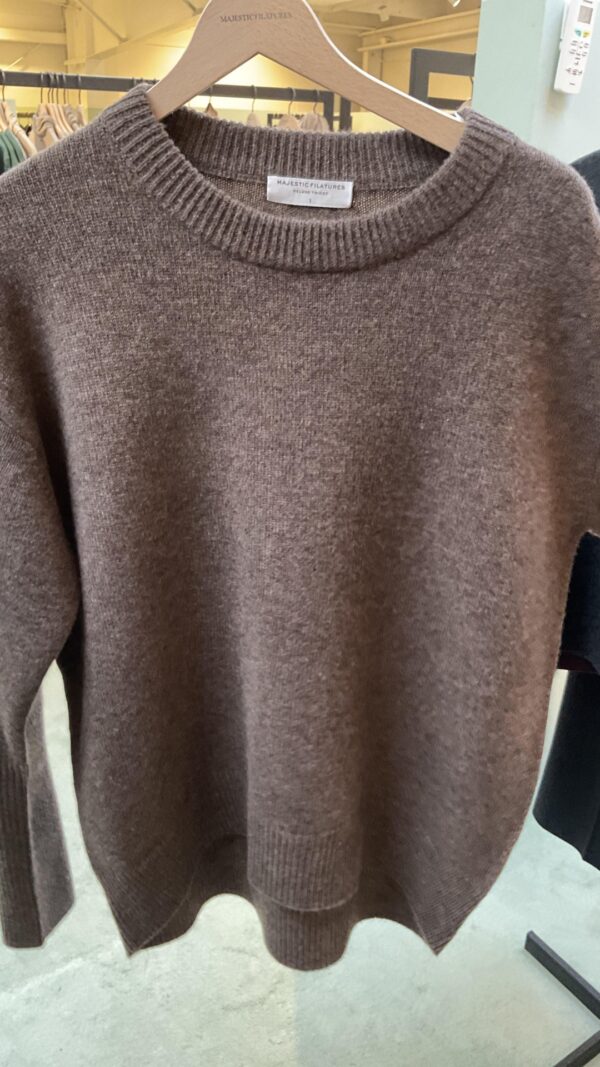 Pull Round Neck Majestic Filatures