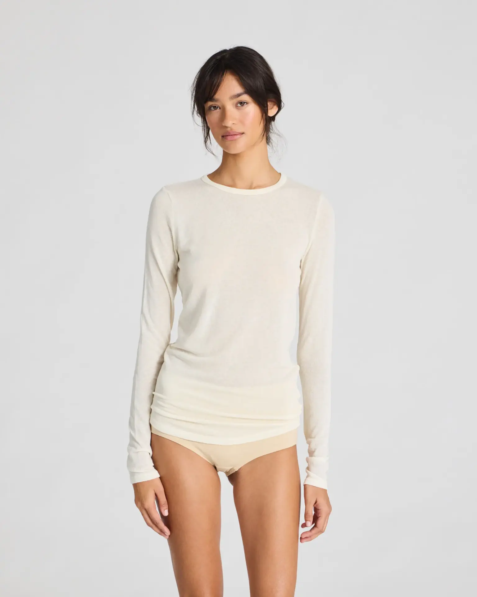 Thyra L/S Wool Top Gai+Lisva - Afbeelding 2
