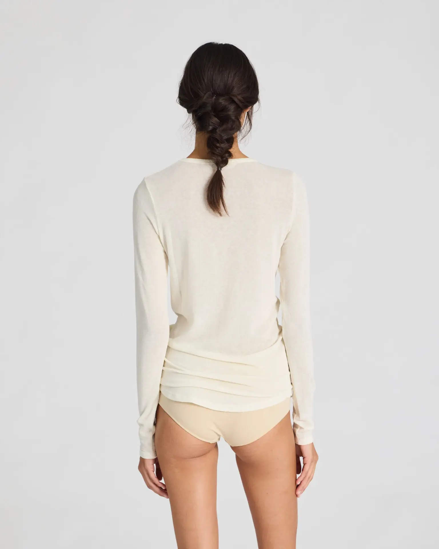 Thyra L/S Wool Top Gai+Lisva - Afbeelding 3