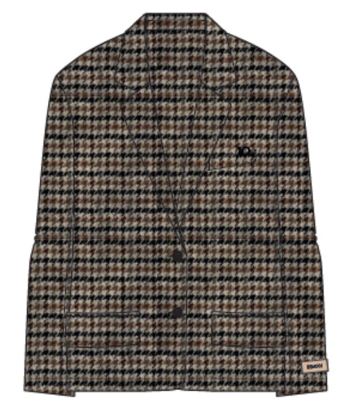 fluid blazer check 10DAYS