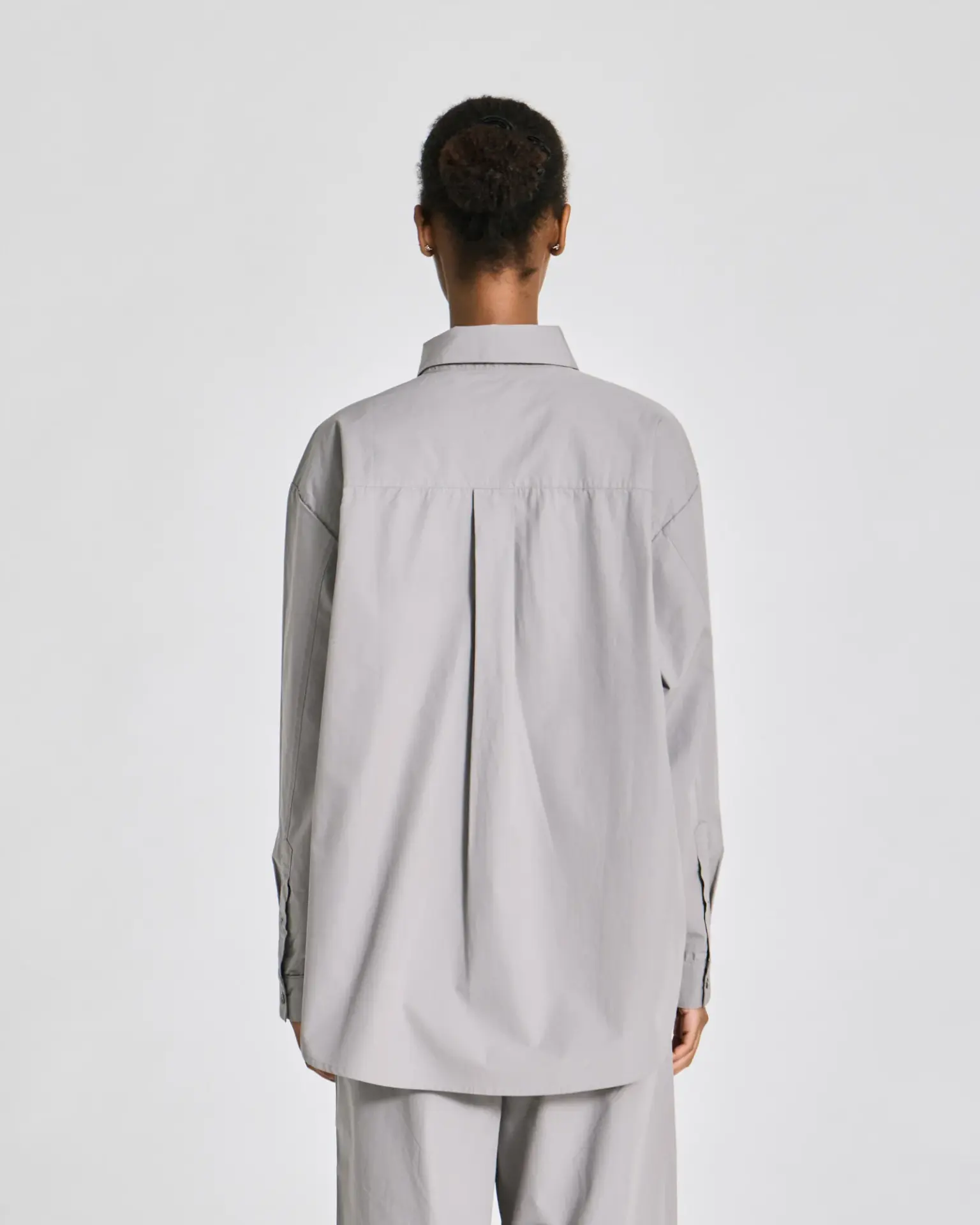 Astrid L/S Poplin Shirt GOTS Gai+Lisva - Afbeelding 4