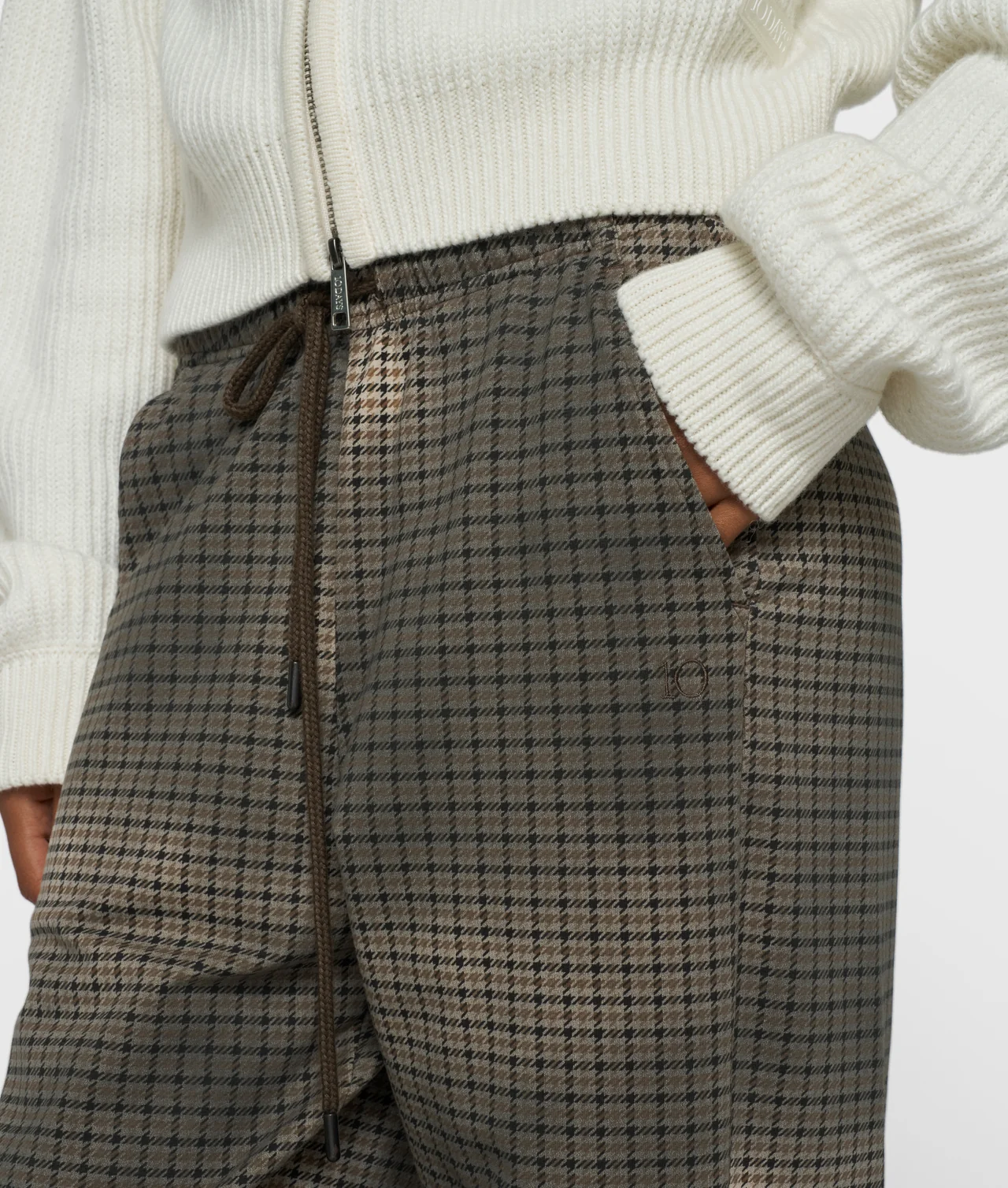 chique pants check 10DAYS - Afbeelding 4