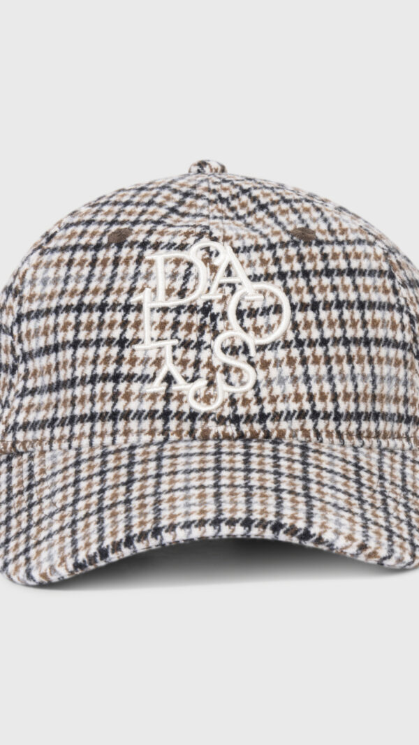 wool blend check cap 10DAYS