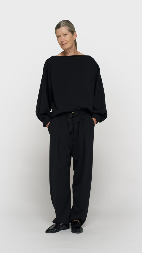 belted pants crepe 10DAYS